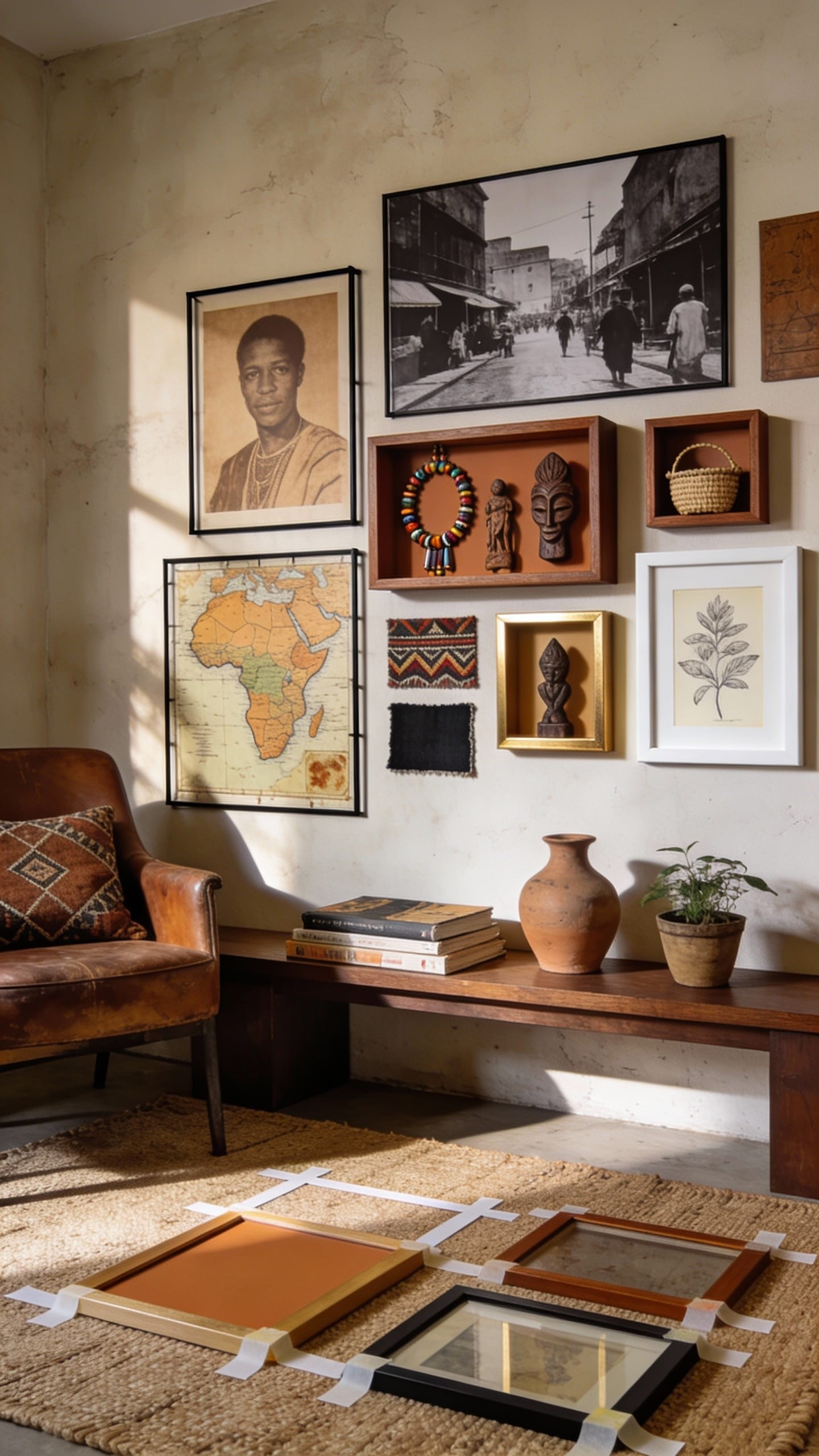 Handwoven Basket Wall Displays