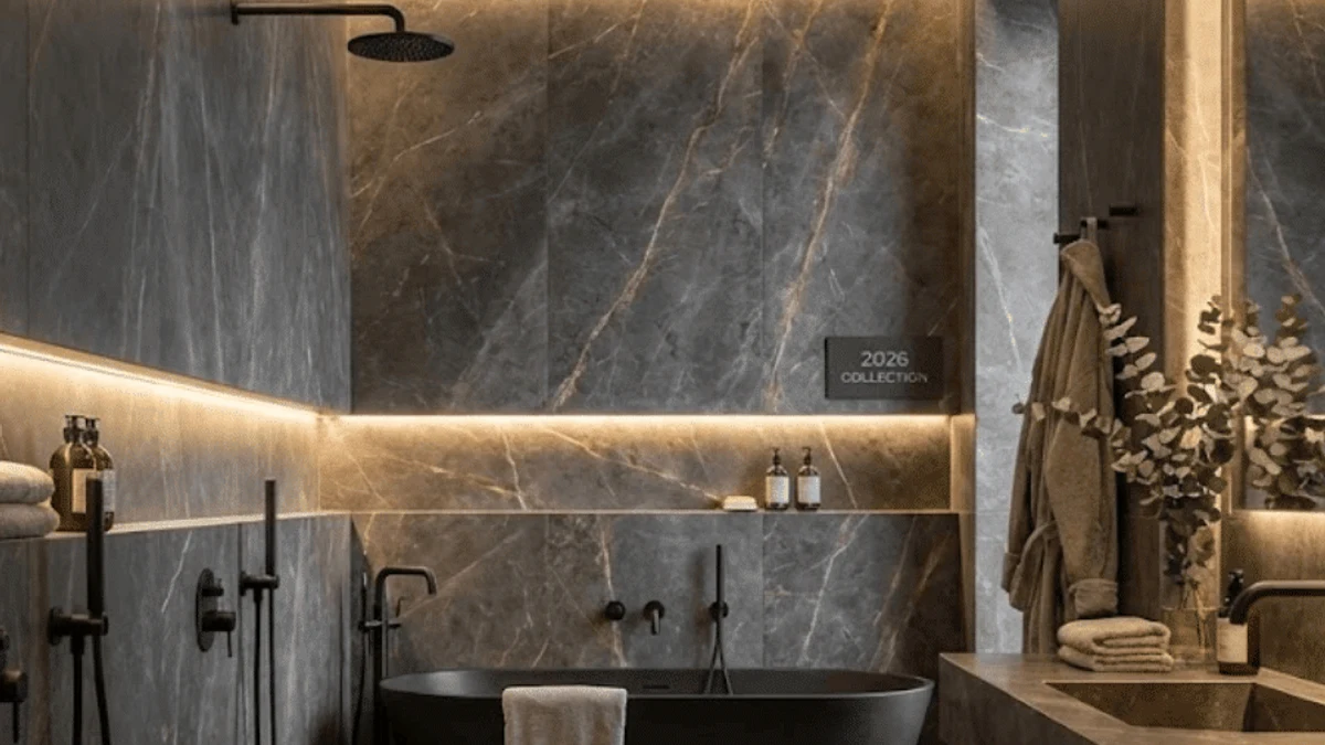 Wellness-focused features (steam showers, chromotherapy lighting)