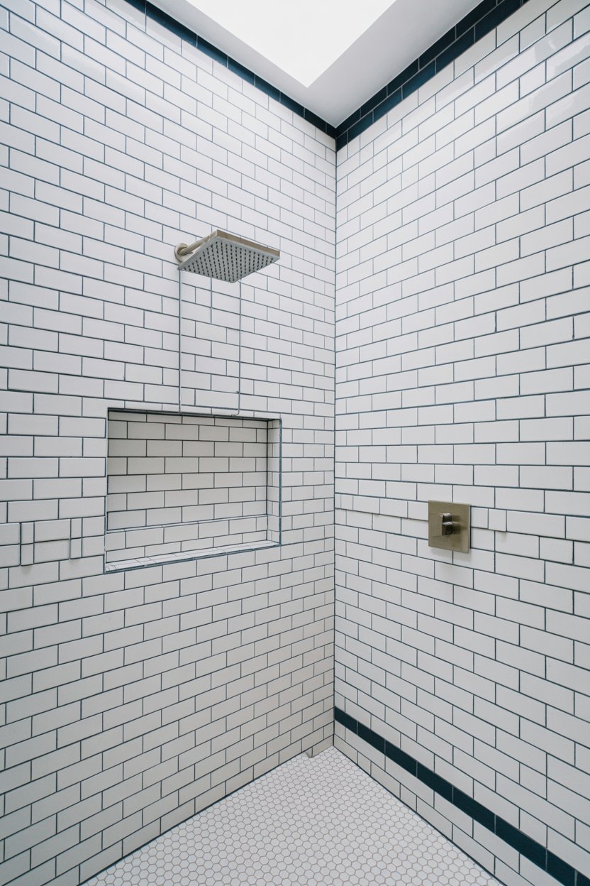 4. Herringbone-Pattern Tile Flooring for Sophisticated Movement