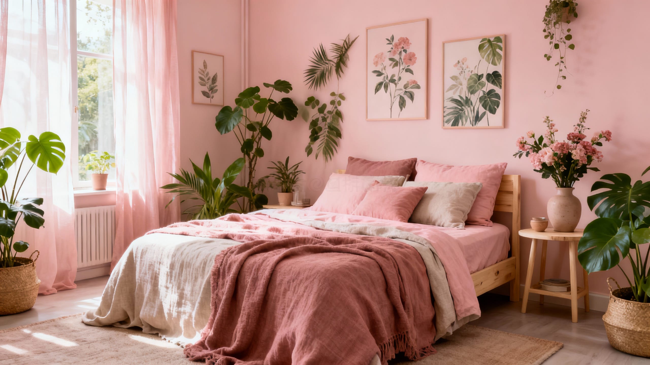 Climbing Vine or Ivy Motifs in Wall Art or Wallpaper