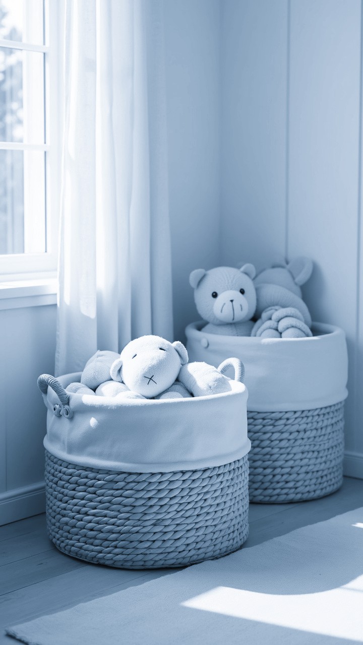 Soft, Oversized Floor Cushions for a Reading Corner
