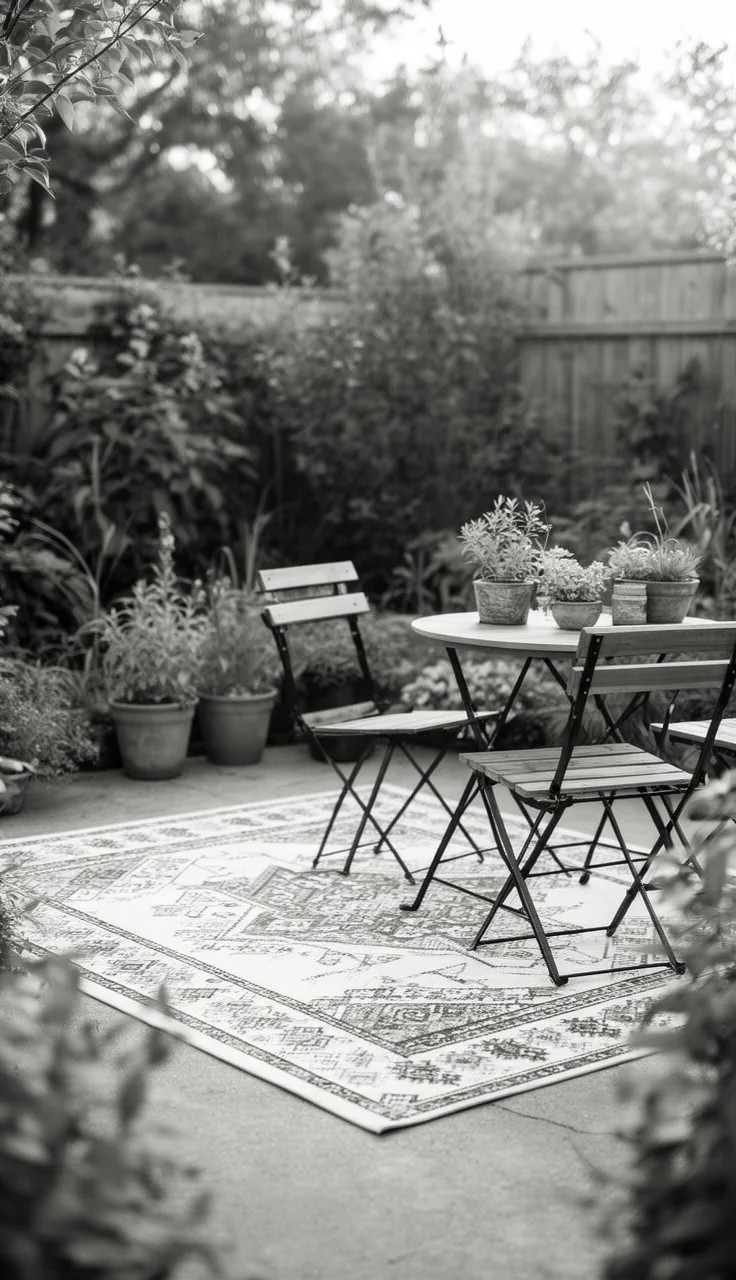 Secondhand Mirrors Used Outdoors for Depth