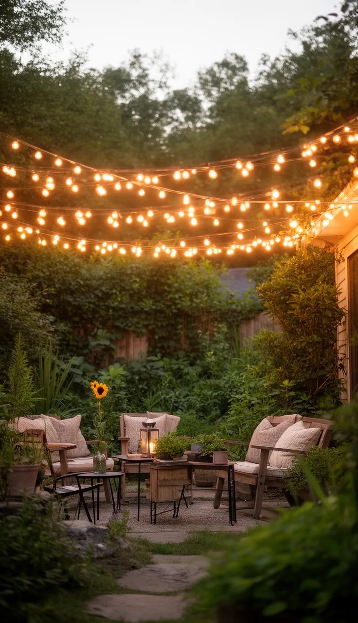 A DIY Shade Sail for an Affordable Pergola Alternative