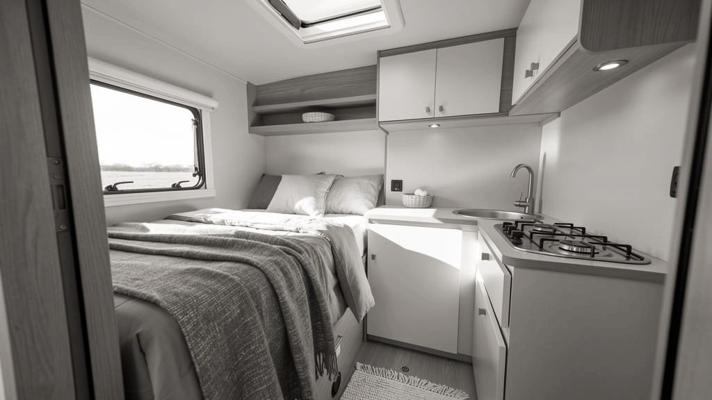 Open Floor Plan Camper Interior