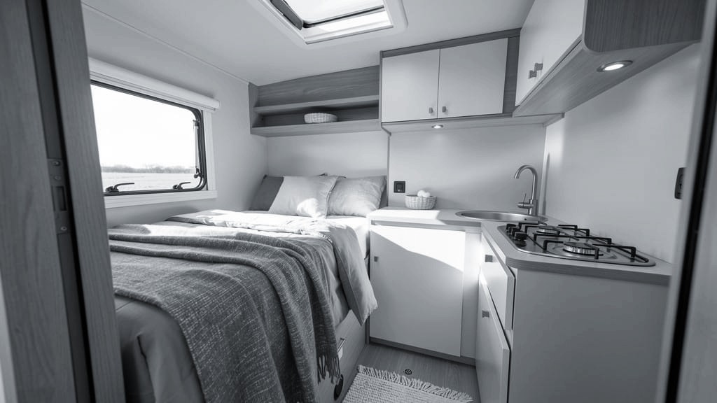 Single-Level Flat Floor Camper Interior