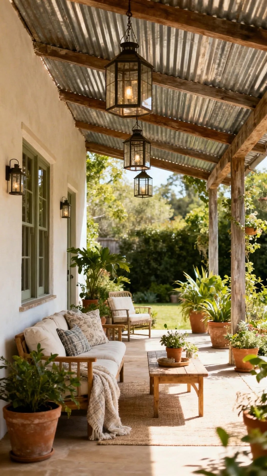 A Metal Roof Patio Cover for Durability