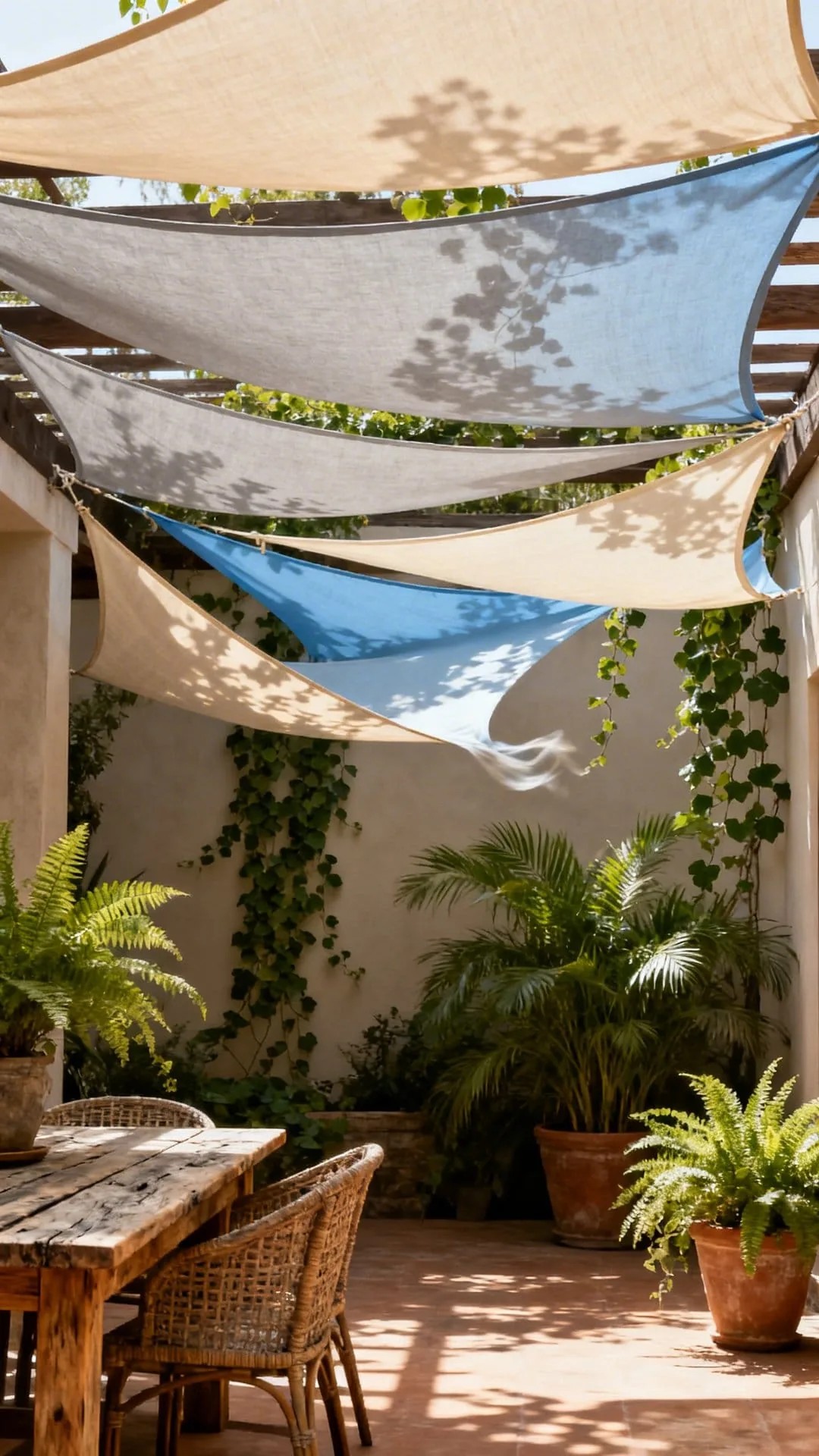A Shade Sail for a Modern, Minimalist Look