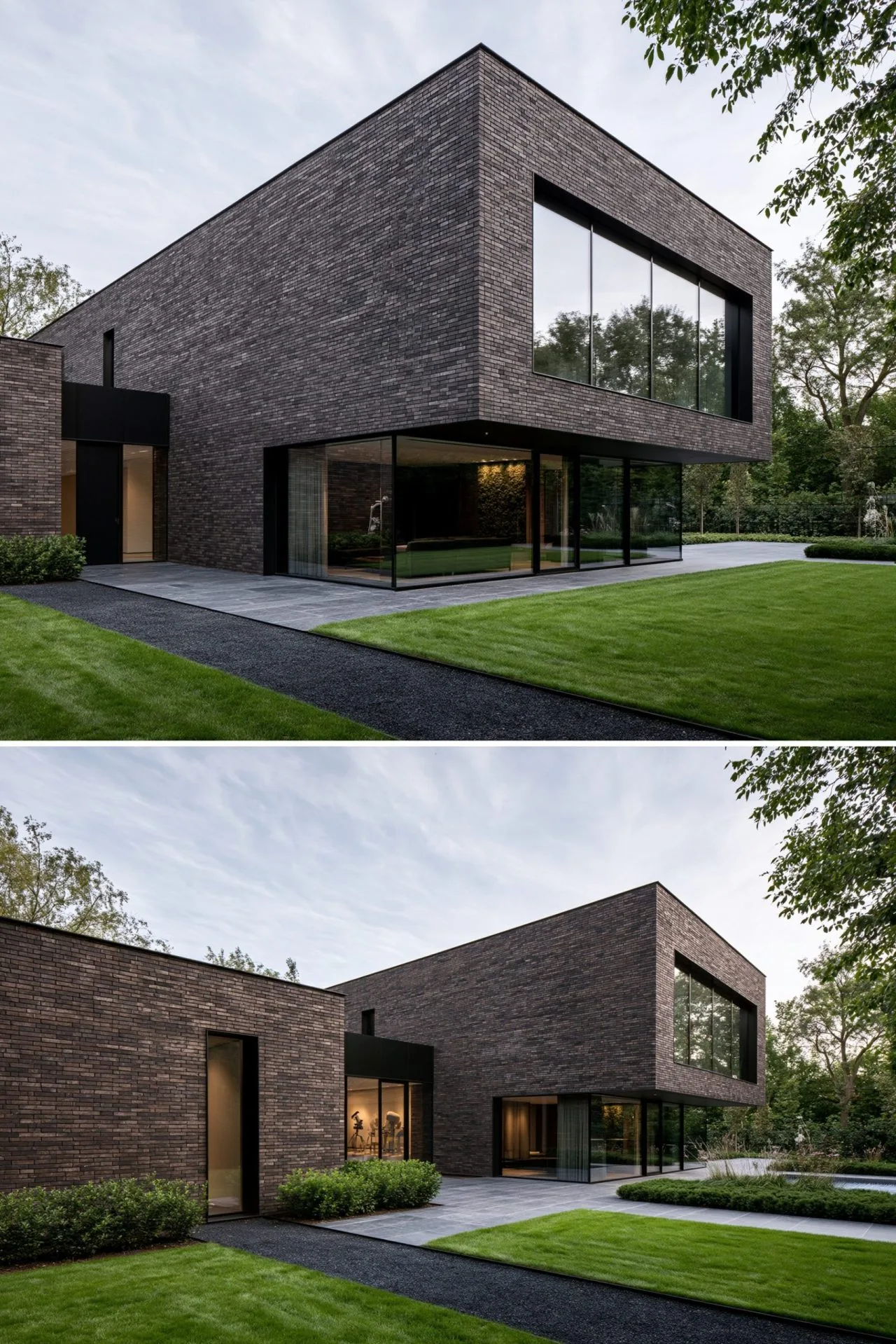 6. A Dark, Moody Primary Suite with Rich Textiles and Warm Lighting