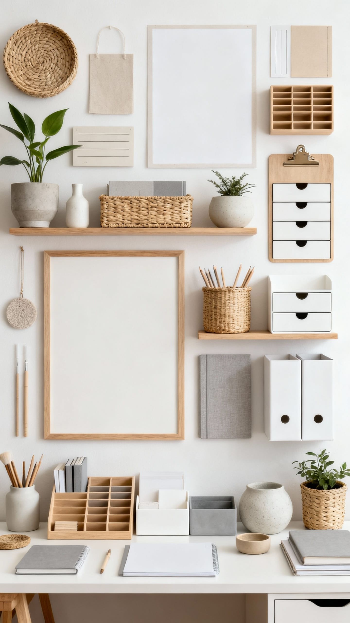 Ceramic Catchall Tray on Desk