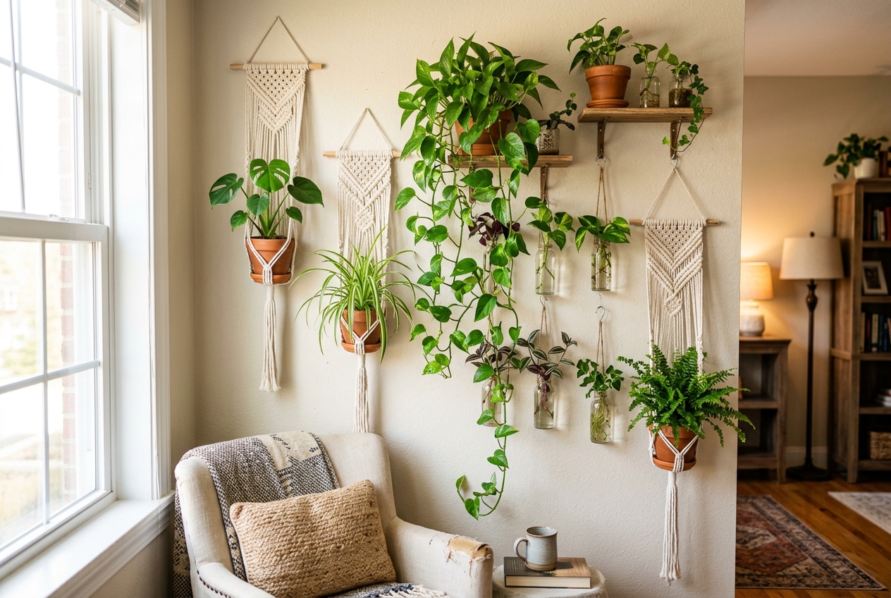 DIY Plant Wall Decor Ideas for Small Spaces Hero