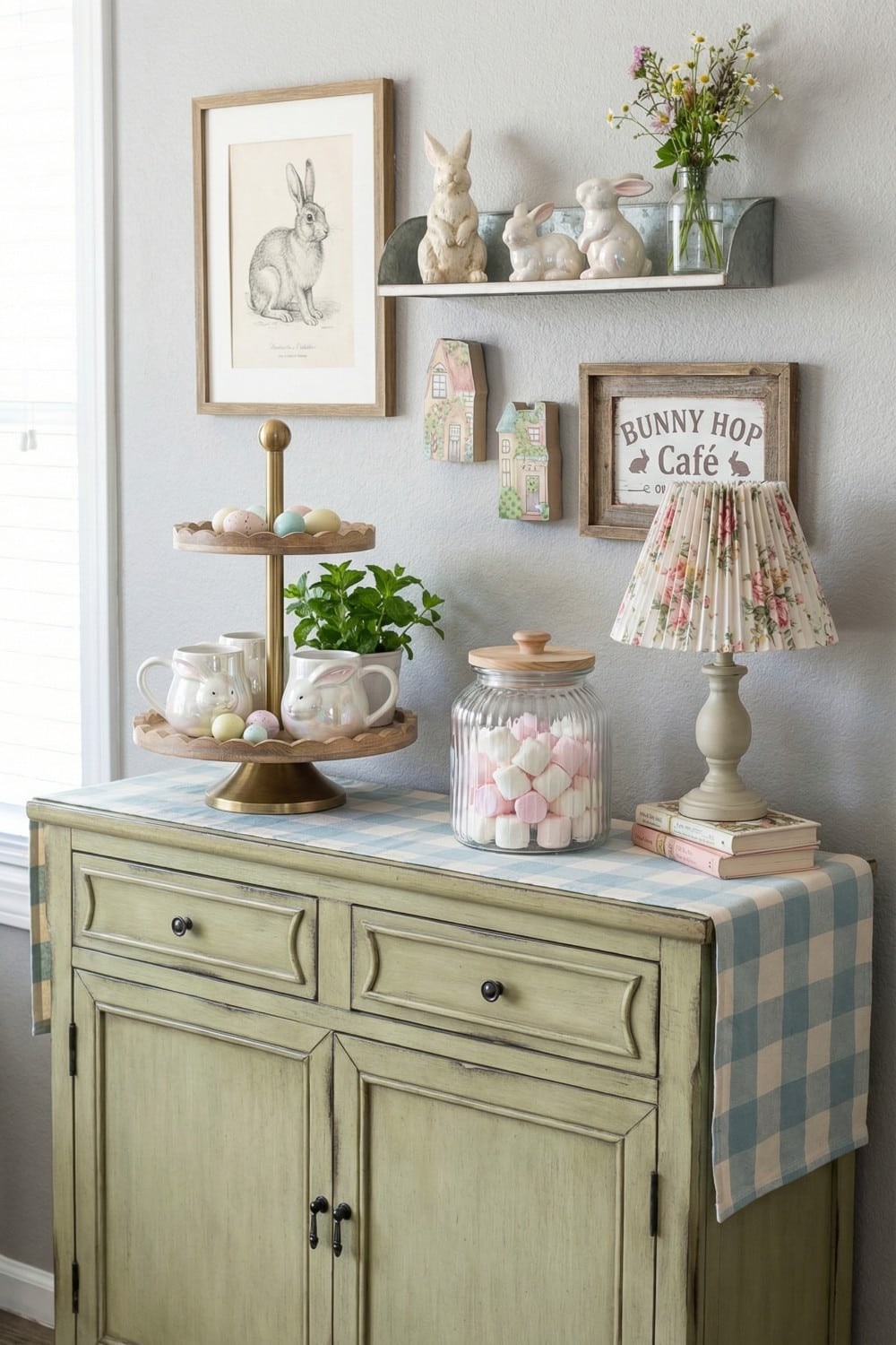 Pastel Easter Mug Display