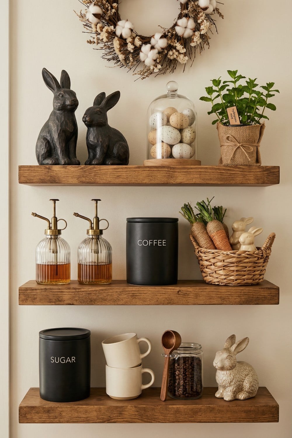 Vintage Easter Coffee Corner