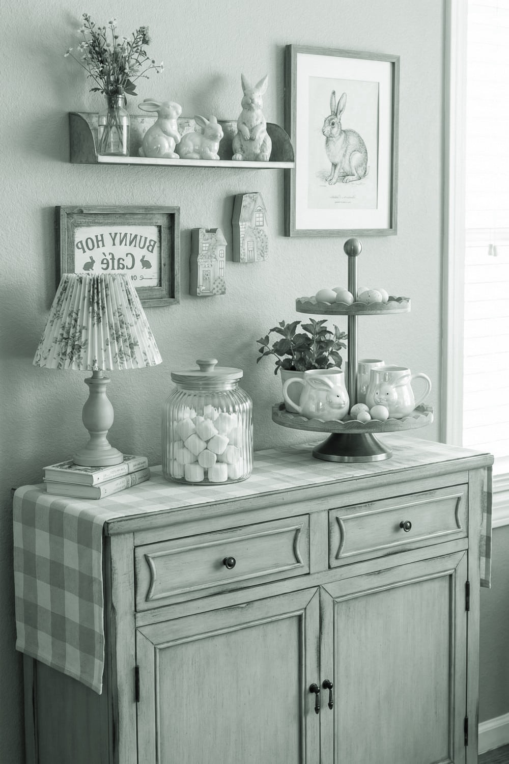 Lemon and Spring-Inspired Coffee Bar