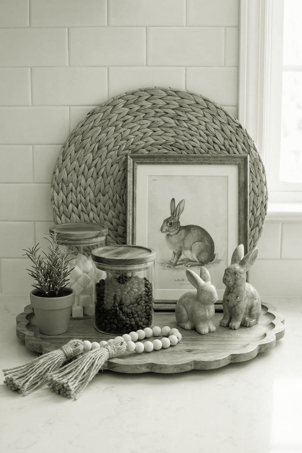 Modern Scandinavian Easter Coffee Bar