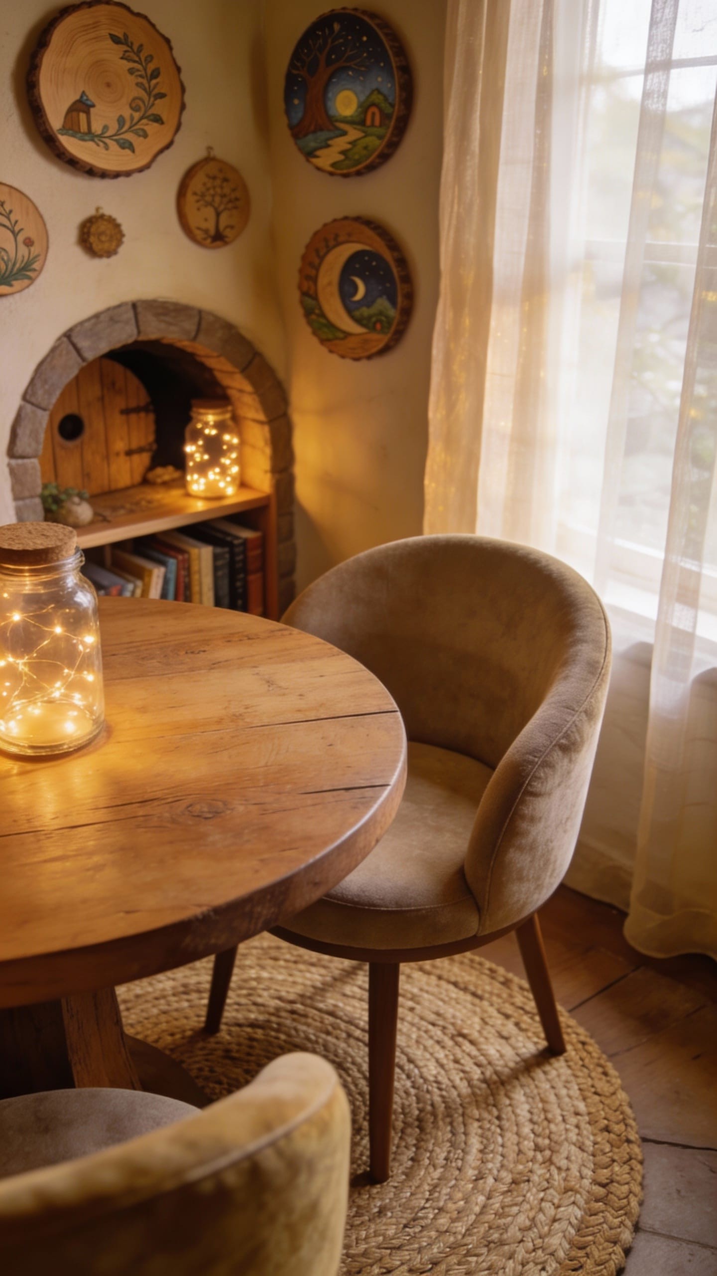 A DIY Glowing Jar Centerpiece