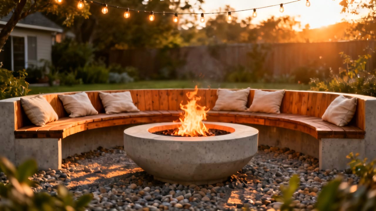 20 Backyard Fire Pit Ideas for Warm Nights You'll Love Hero