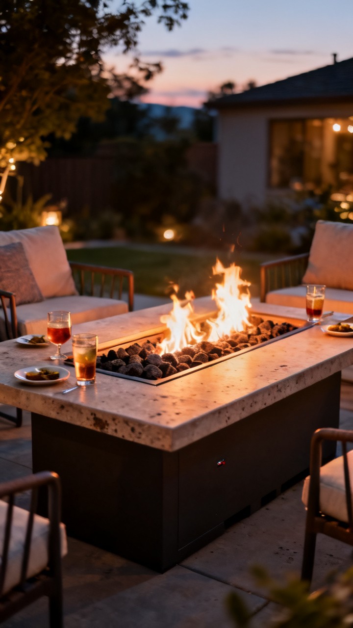 A Portable Steel Fire Pit for Flexibility