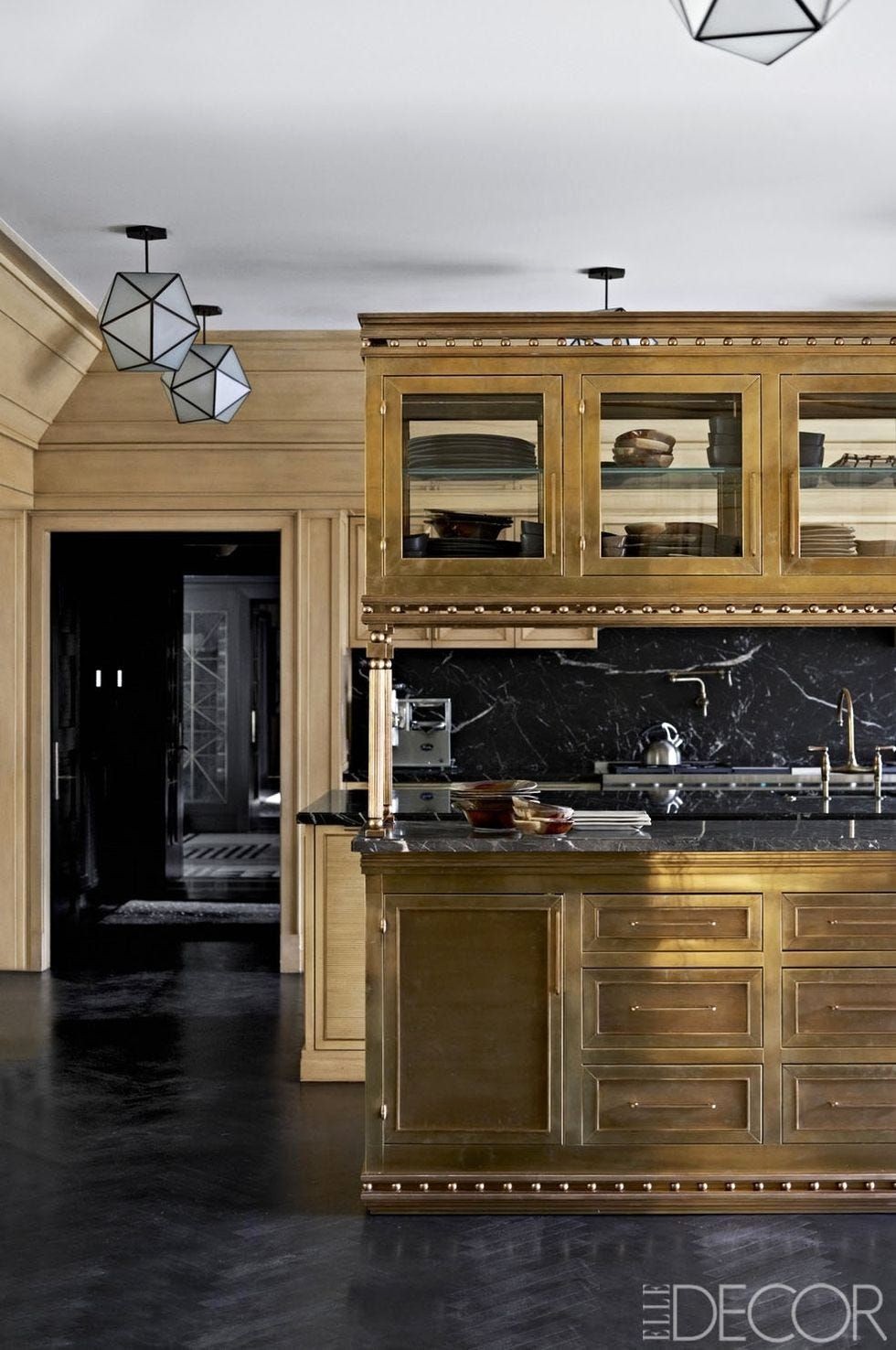 Black Slate Flooring in Entryway