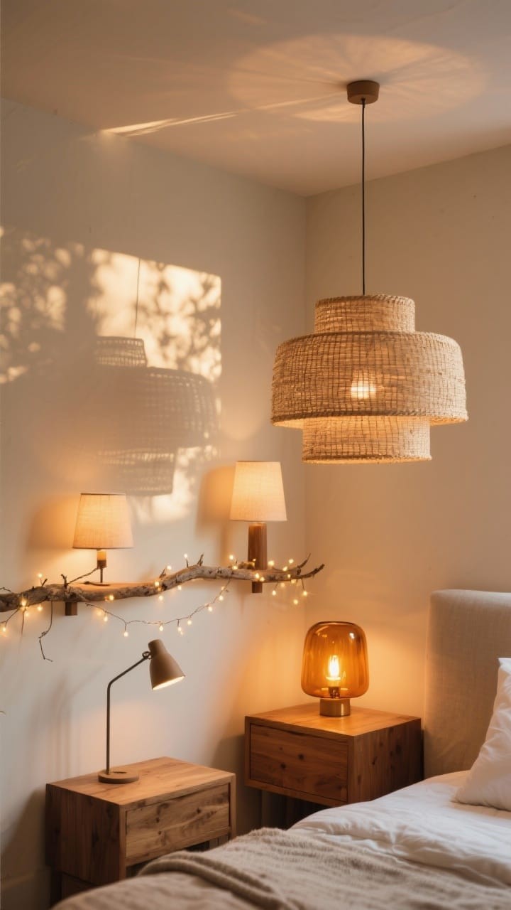 Warm Ambient Lighting in Bedroom