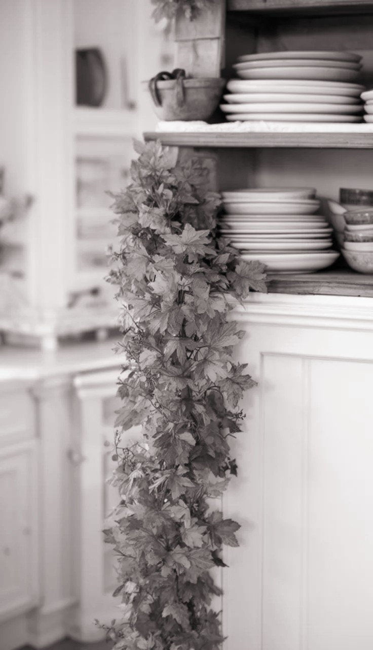 Apple and Greenery Fall Garland