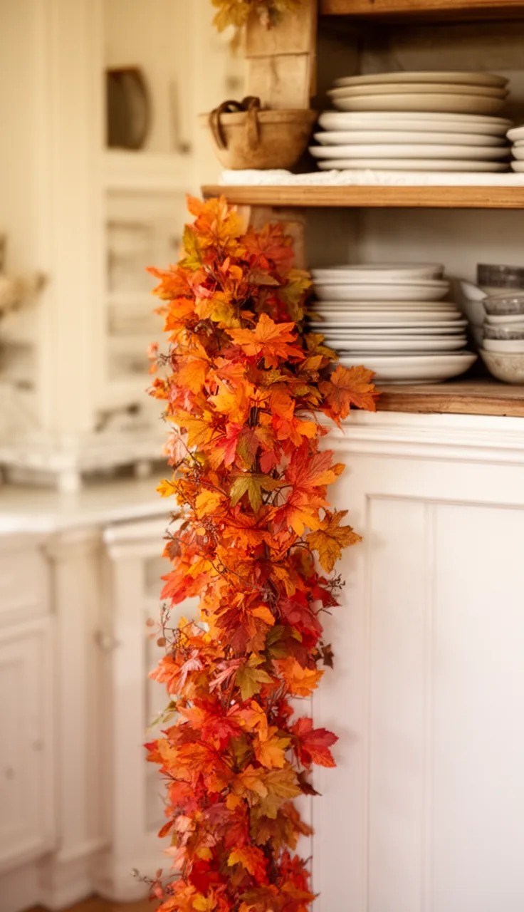 Farmhouse Cotton Stem Garland