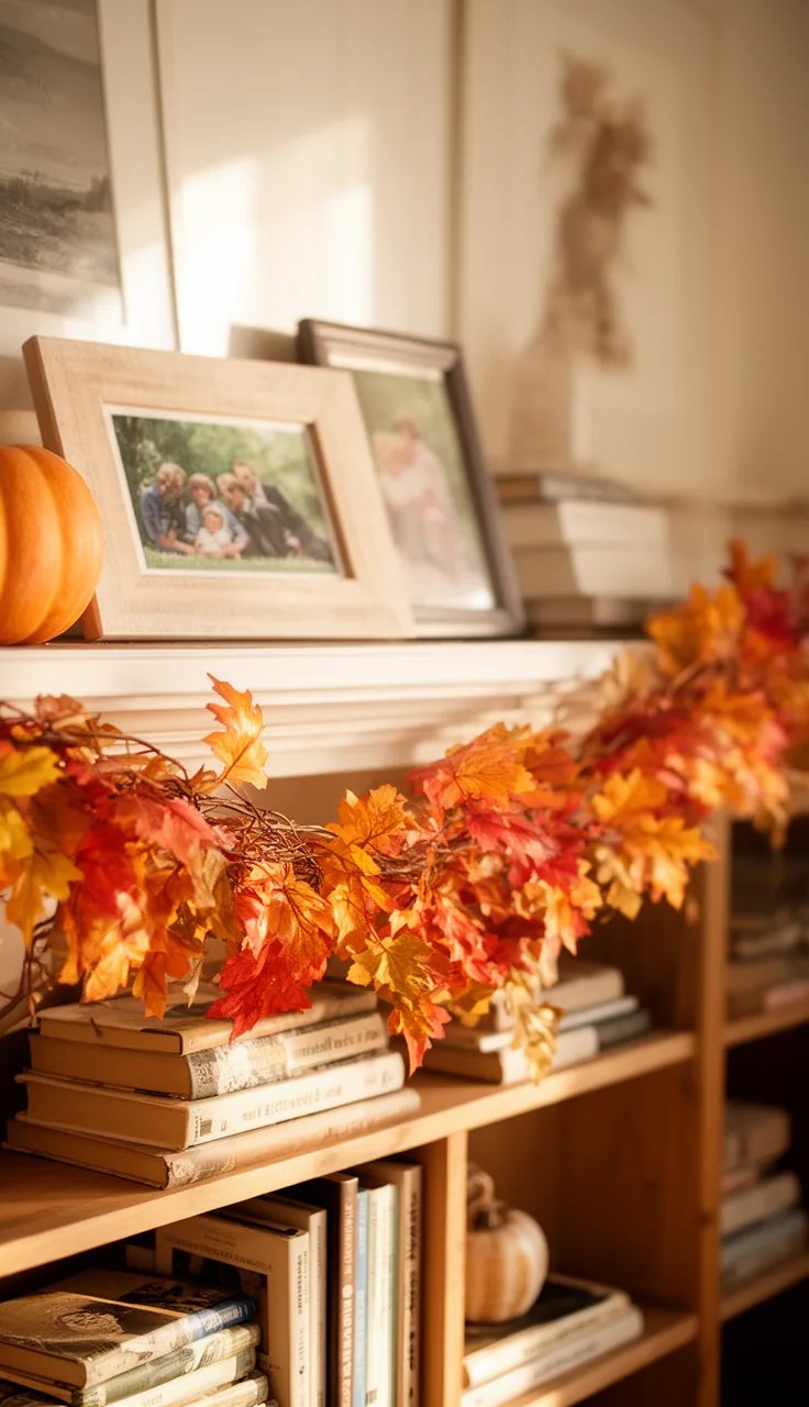 Moody Dark Autumn Garland