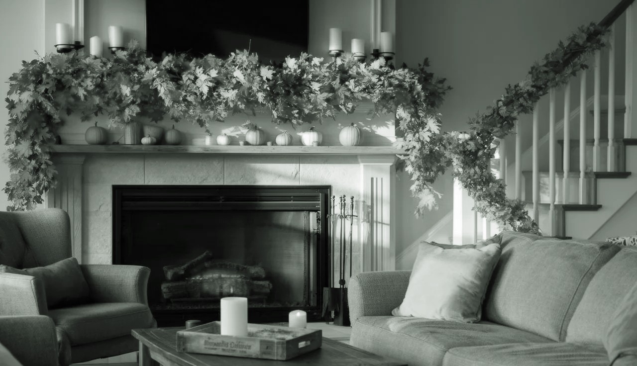 DIY Paper Leaf or Fabric Garland