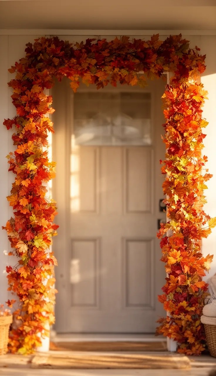 Rustic Pinecone Garland