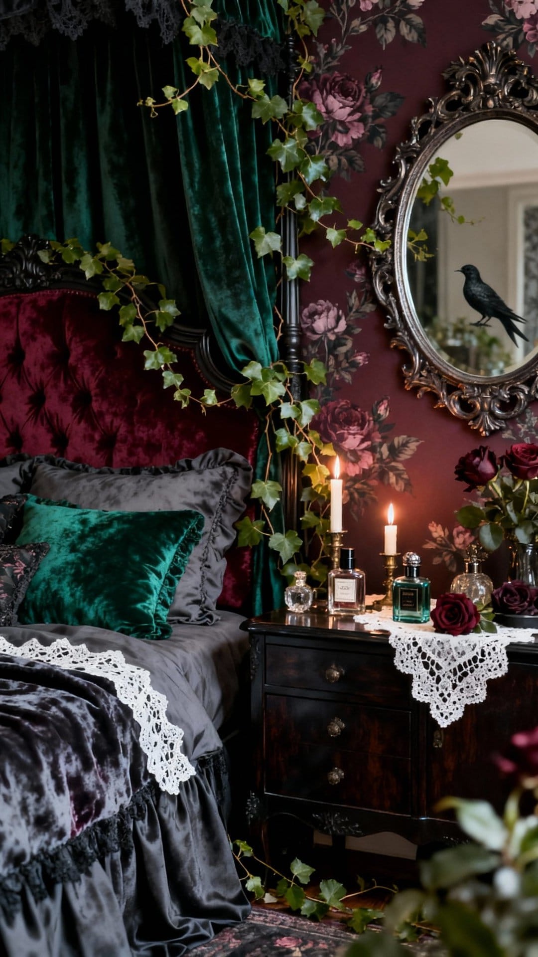 Black-and-Brass Accents