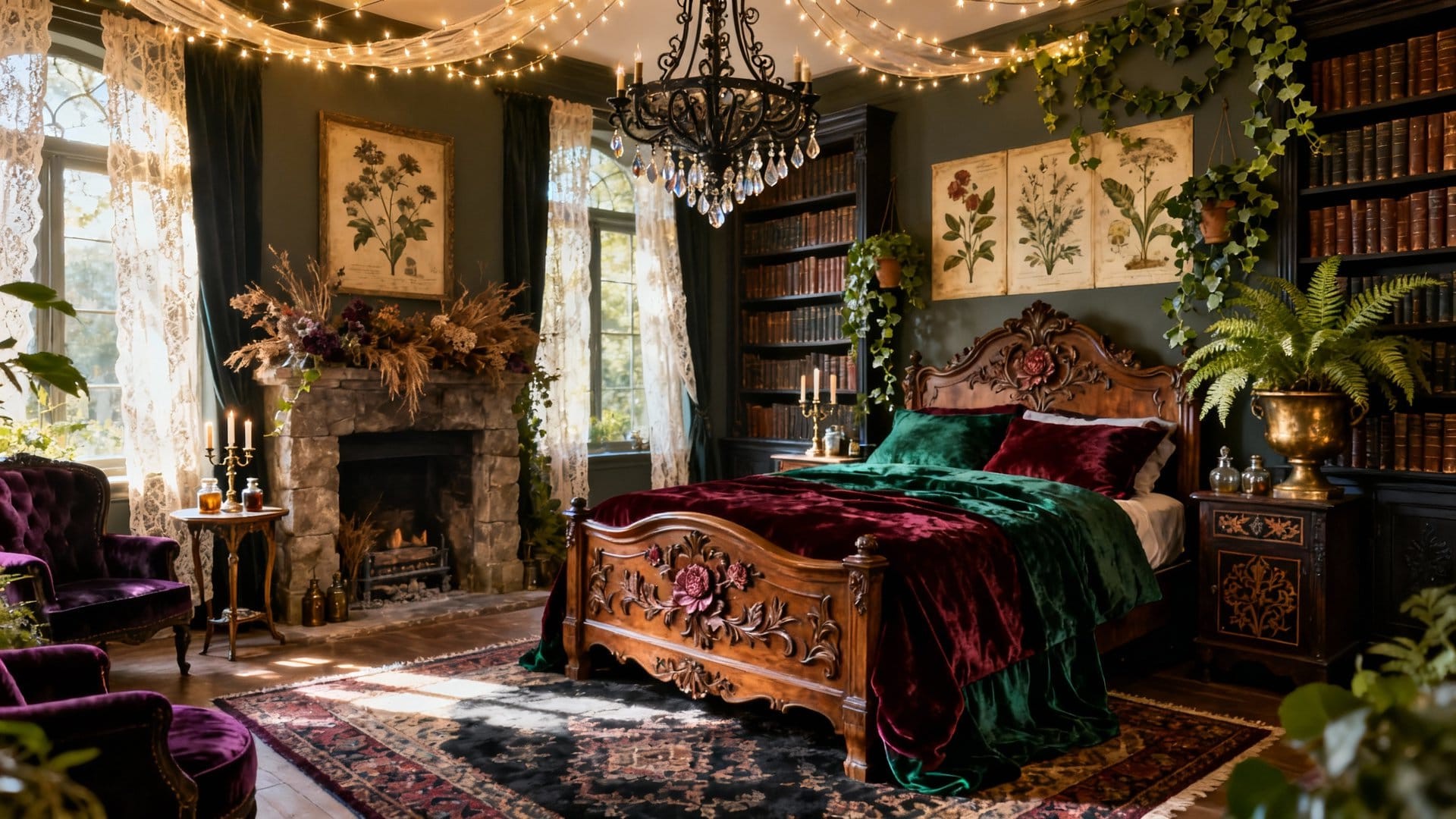 Velvet Textures in Jewel Tones