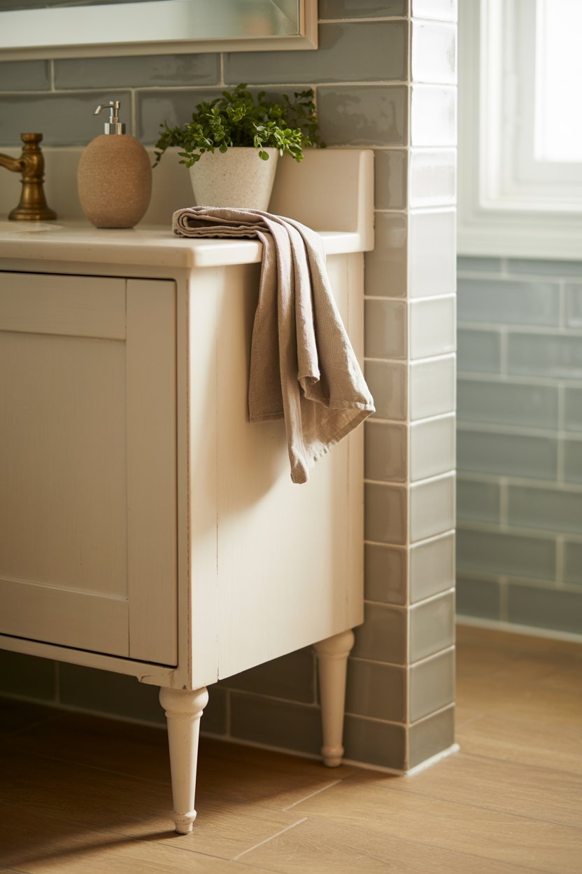 6. A Simple Bookcase Converted Into a Linen Storage Tower