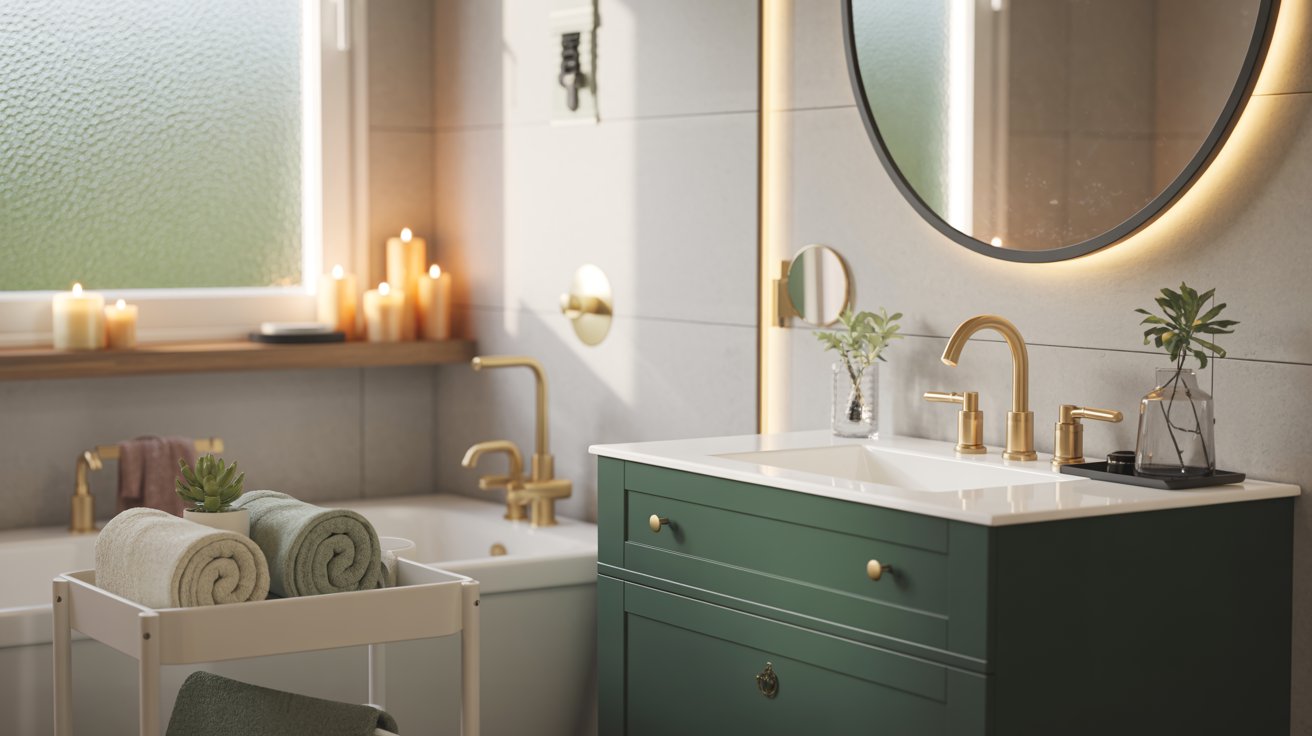 14 Budget-Friendly IKEA Bathroom Hacks That Turn a Basic Bathroom Into a Designer Space Hero