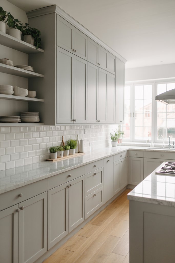 8. A Fold-Down Wall-Mounted Table for Dining and Prep