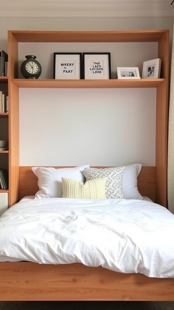 DIY Platform Bed Frame Built from Kallax Units as the Base
