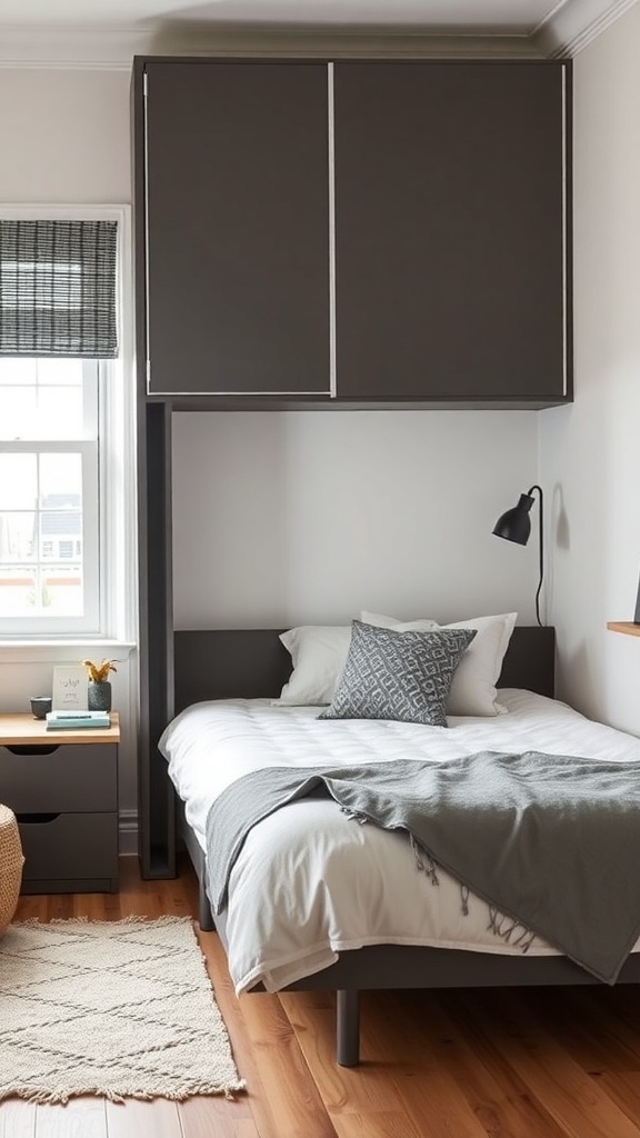 A Kallax-Based Daybed with Bench Seating