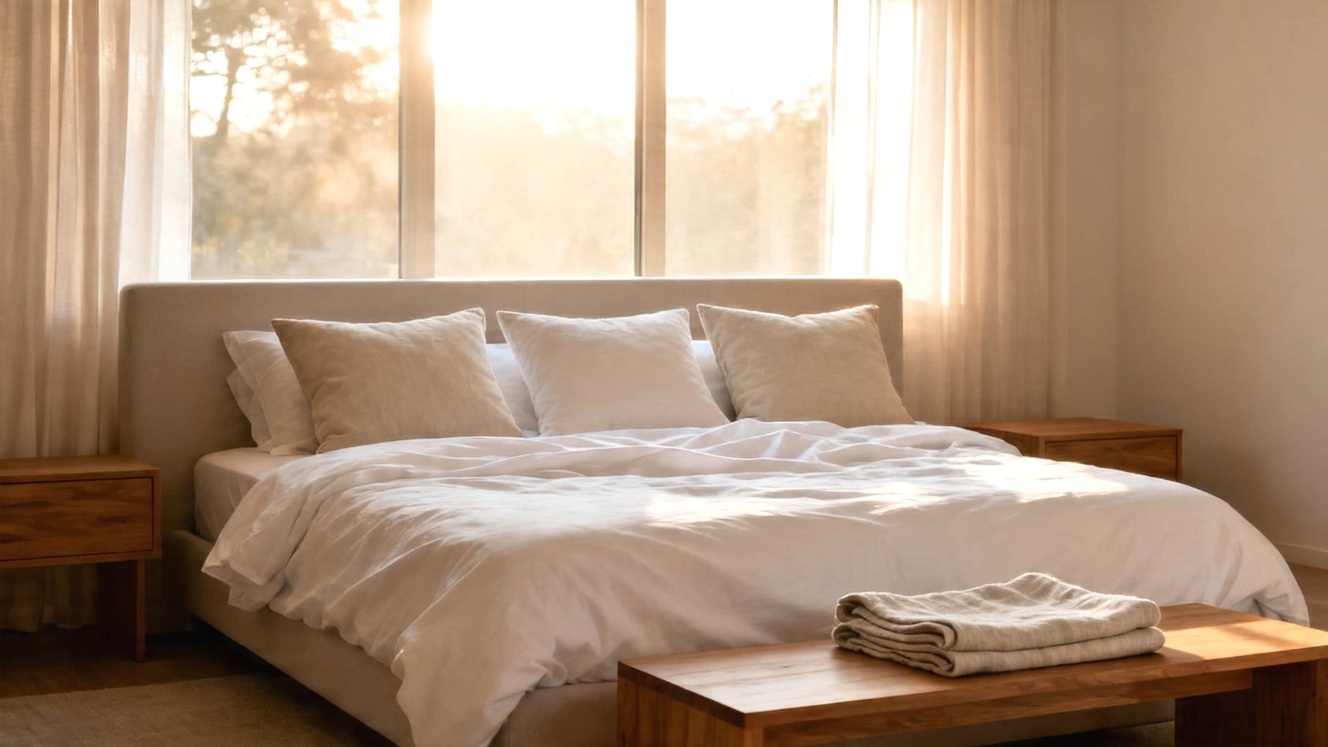 Seasonal Pillow Swaps to Refresh the Bed's Look