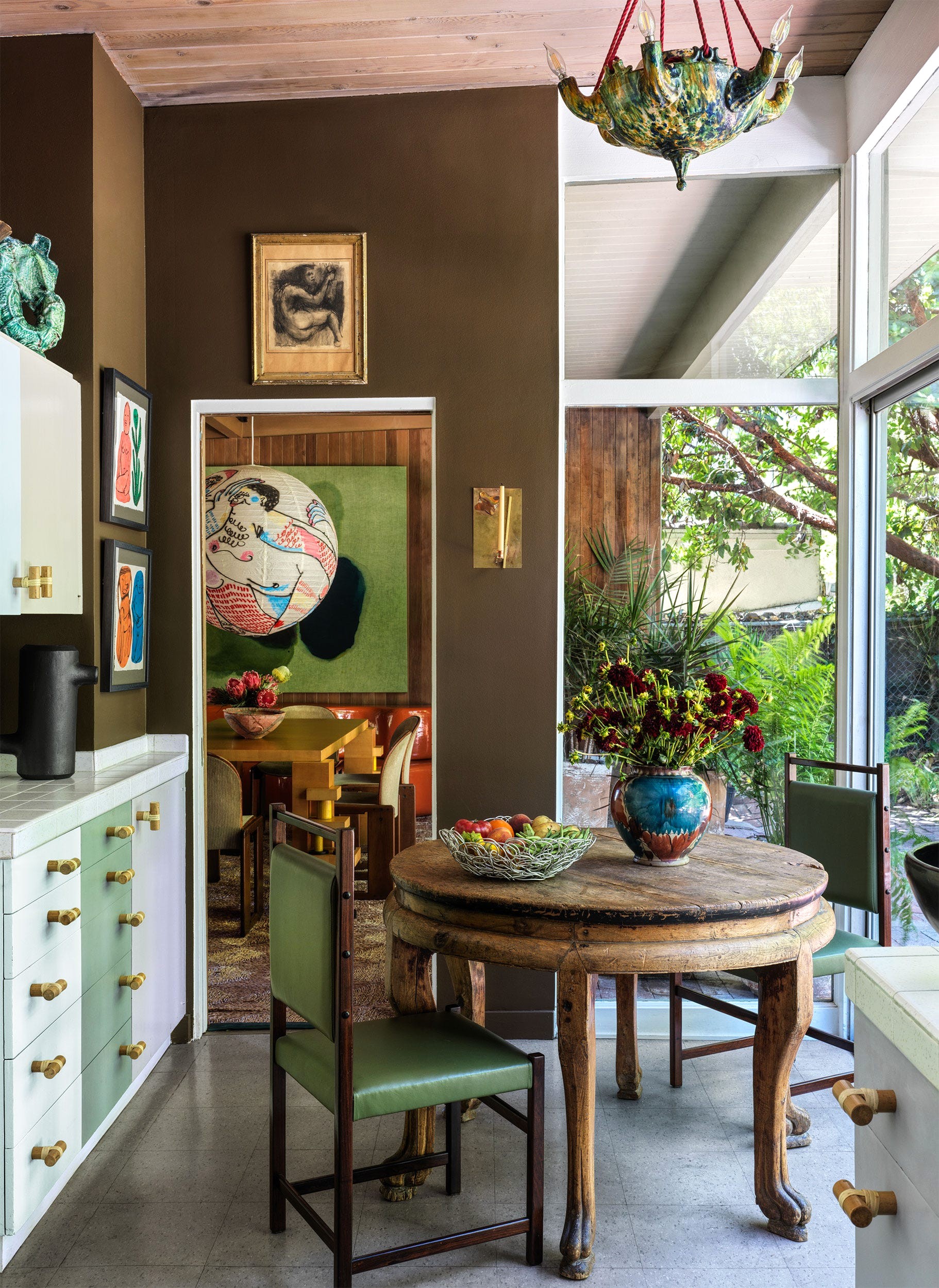 Curated Gallery Wall of Food-Inspired Prints