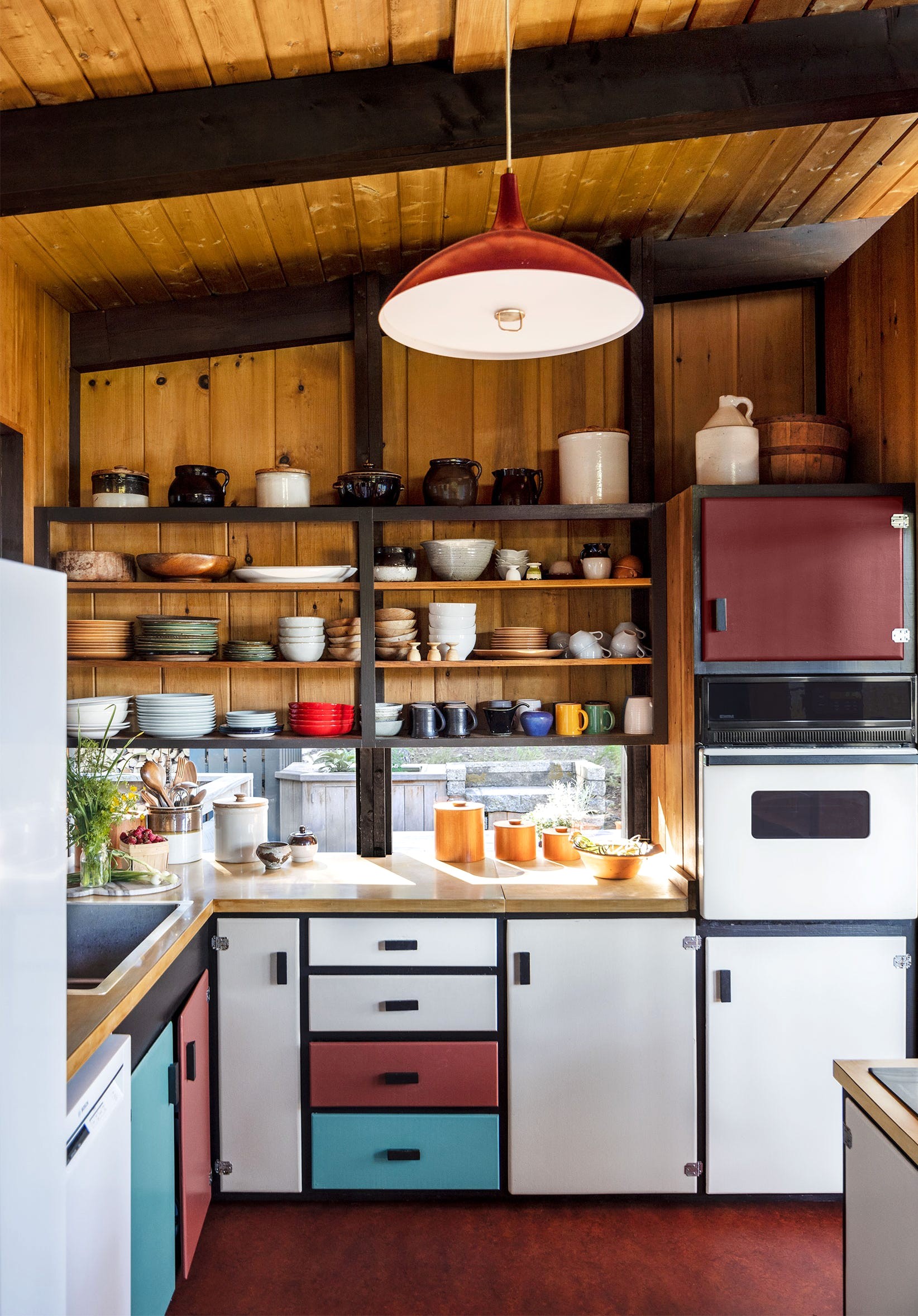 Shiplap Wall Treatment in Kitchen