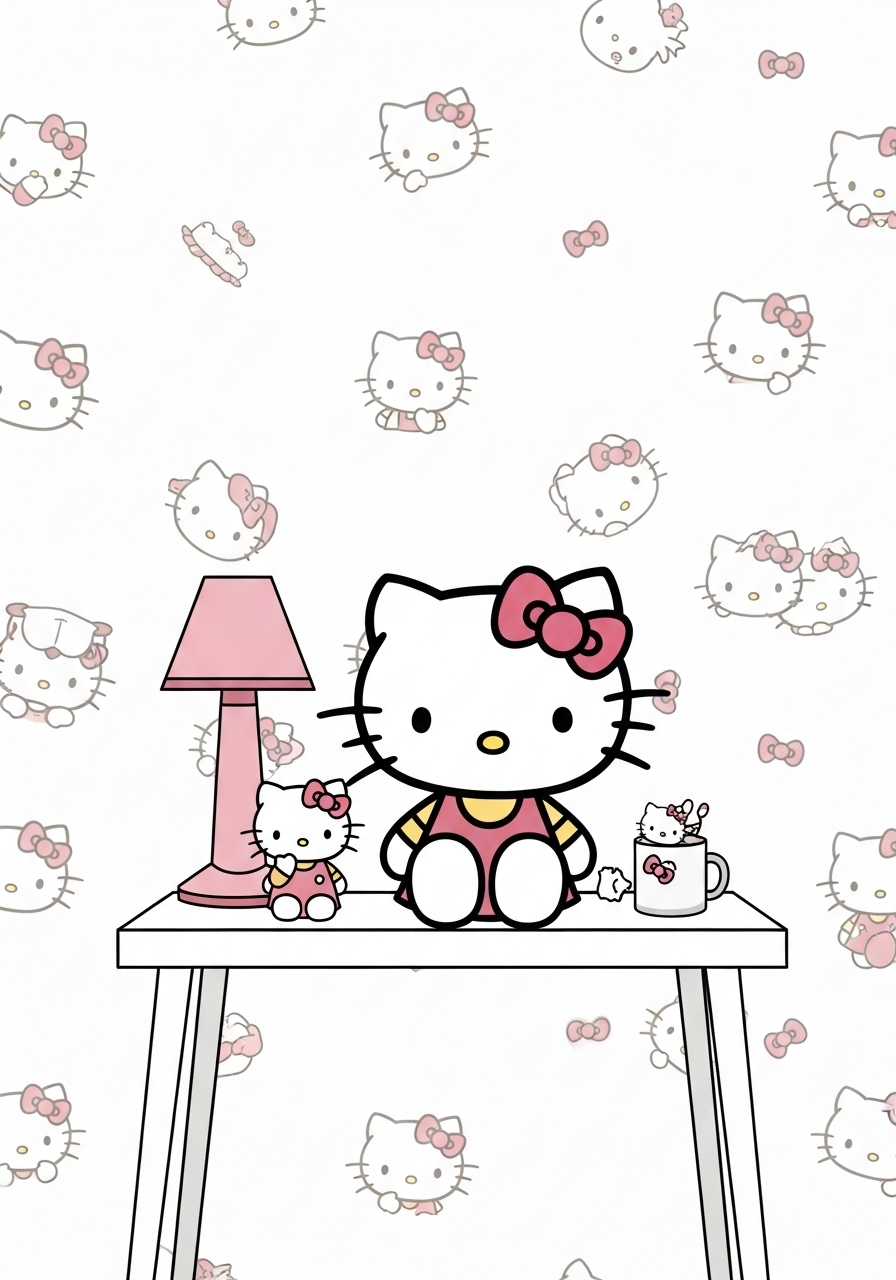 Soft Pastel Pink Walls for a Sweet Calming Backdrop