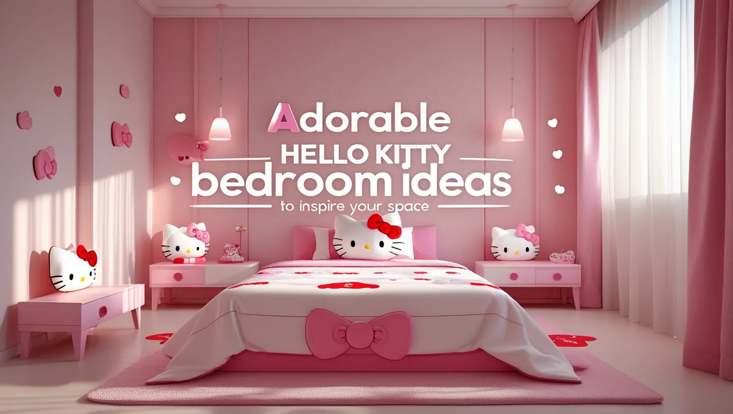 20 Adorable Hello Kitty-Inspired Bedroom Ideas to Inspire Your Space Hero