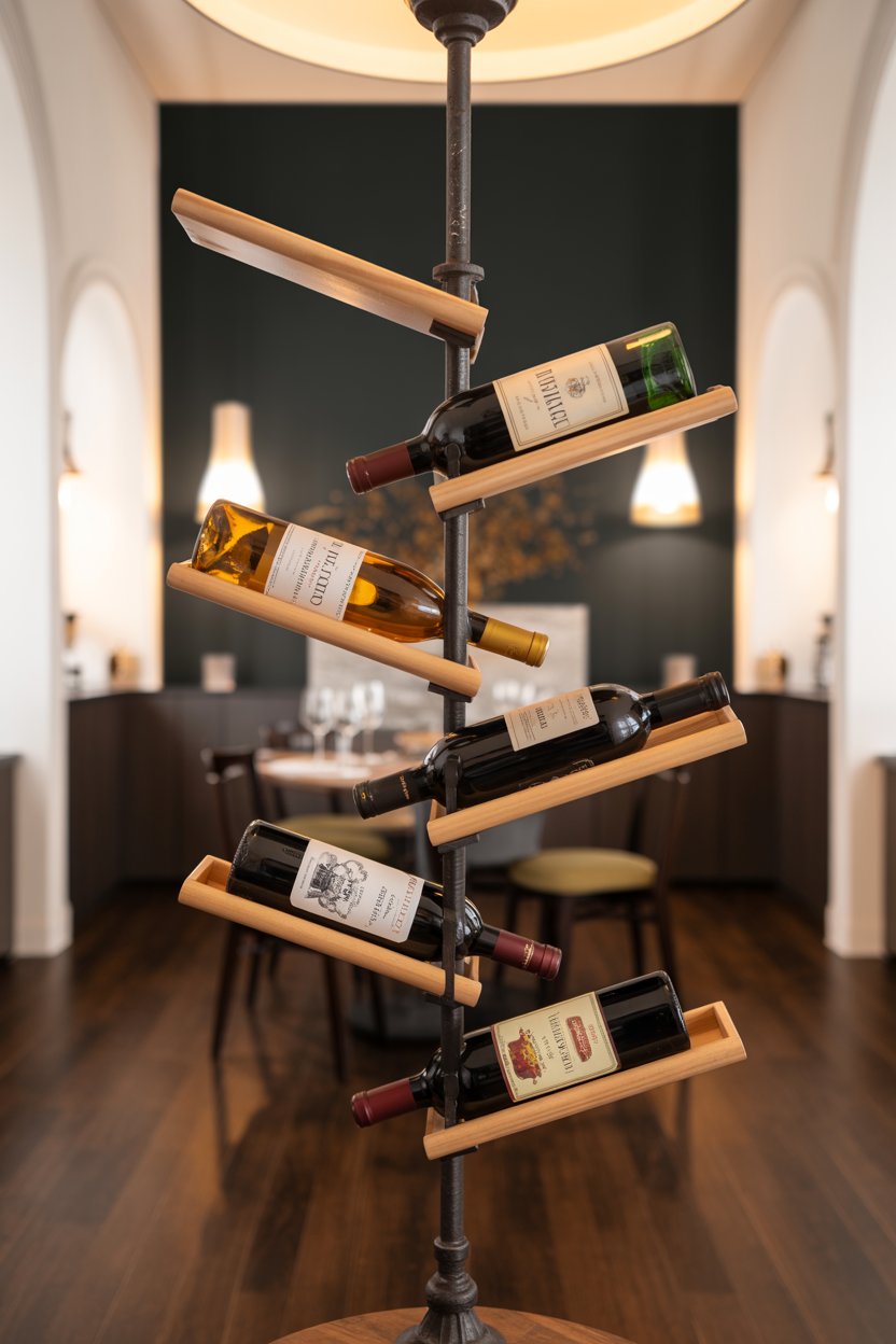 13. Repurposing the Base as a Candle Pillar Stand