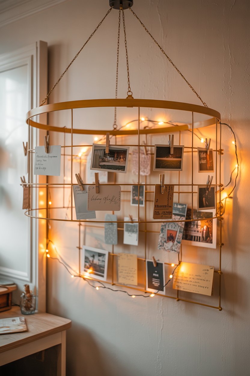 14. Using the Frame as a Trellis for a Climbing Houseplant