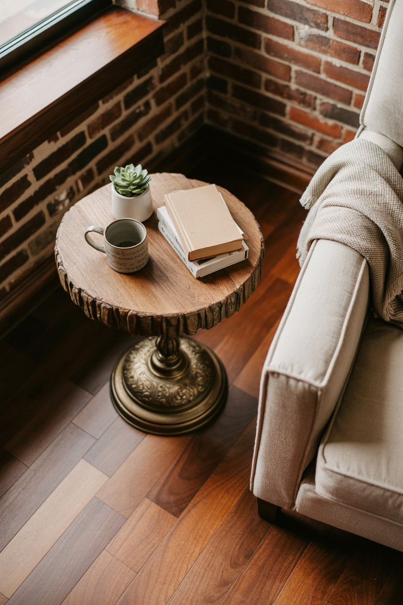 3. Converting the Base into a Side Table with a Glass Top