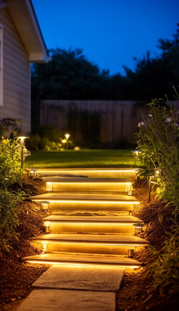 Color-Changing LED Landscape Lighting