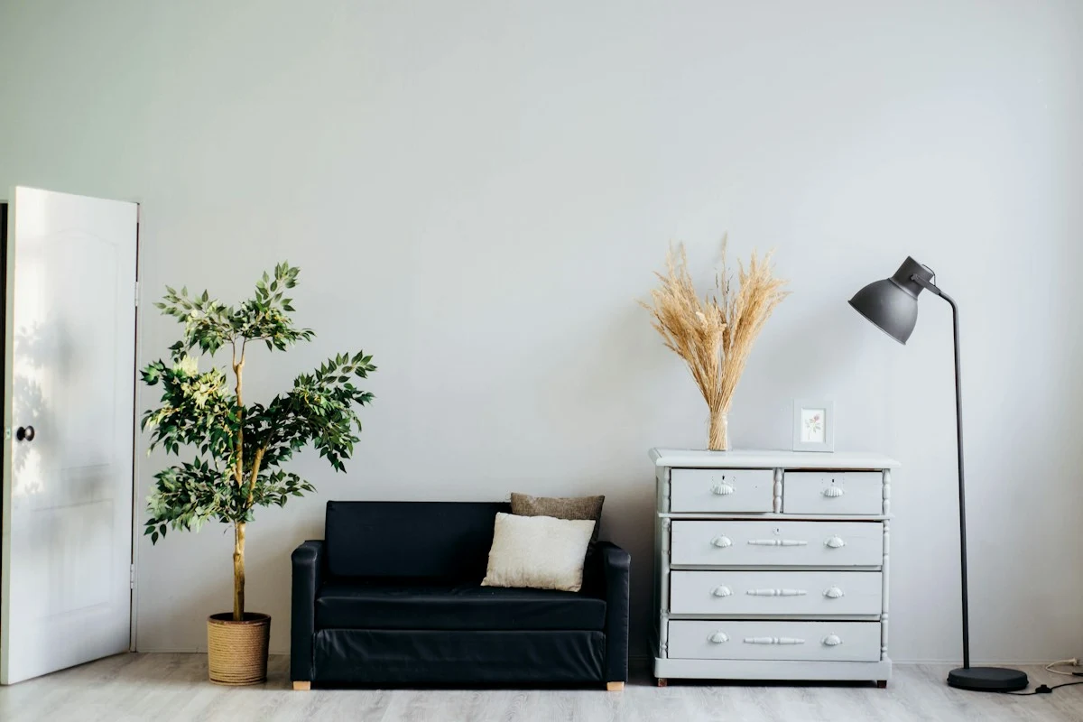 Portrait and Figurative Photography Wall Art in an Editorial Living Room