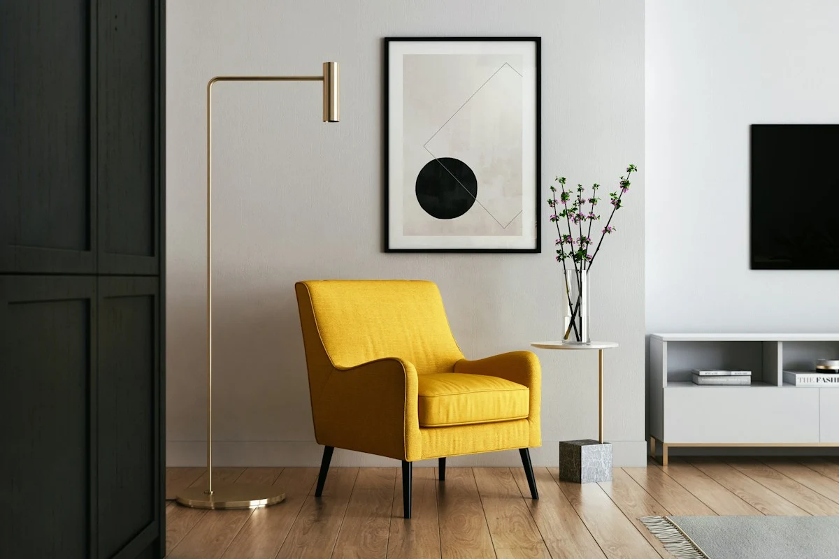 Abstract and Macro Photography Adding Texture to a Contemporary Living Room
