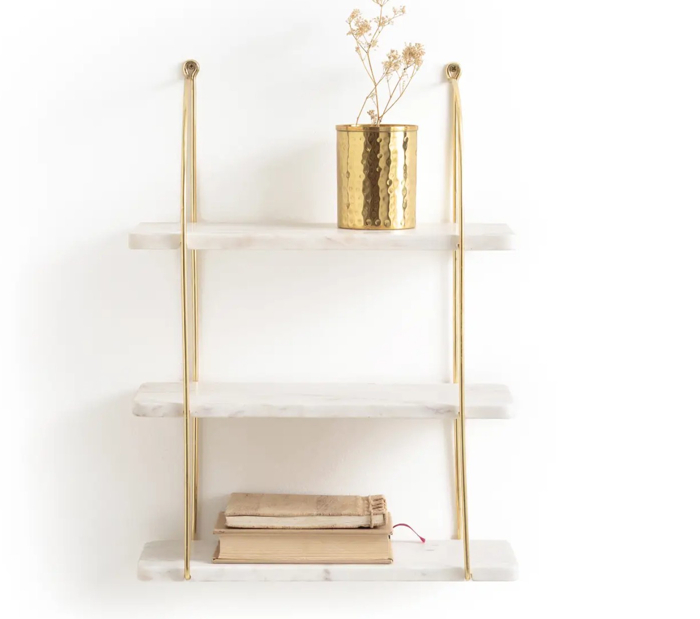 Marble Floating Shelves Display
