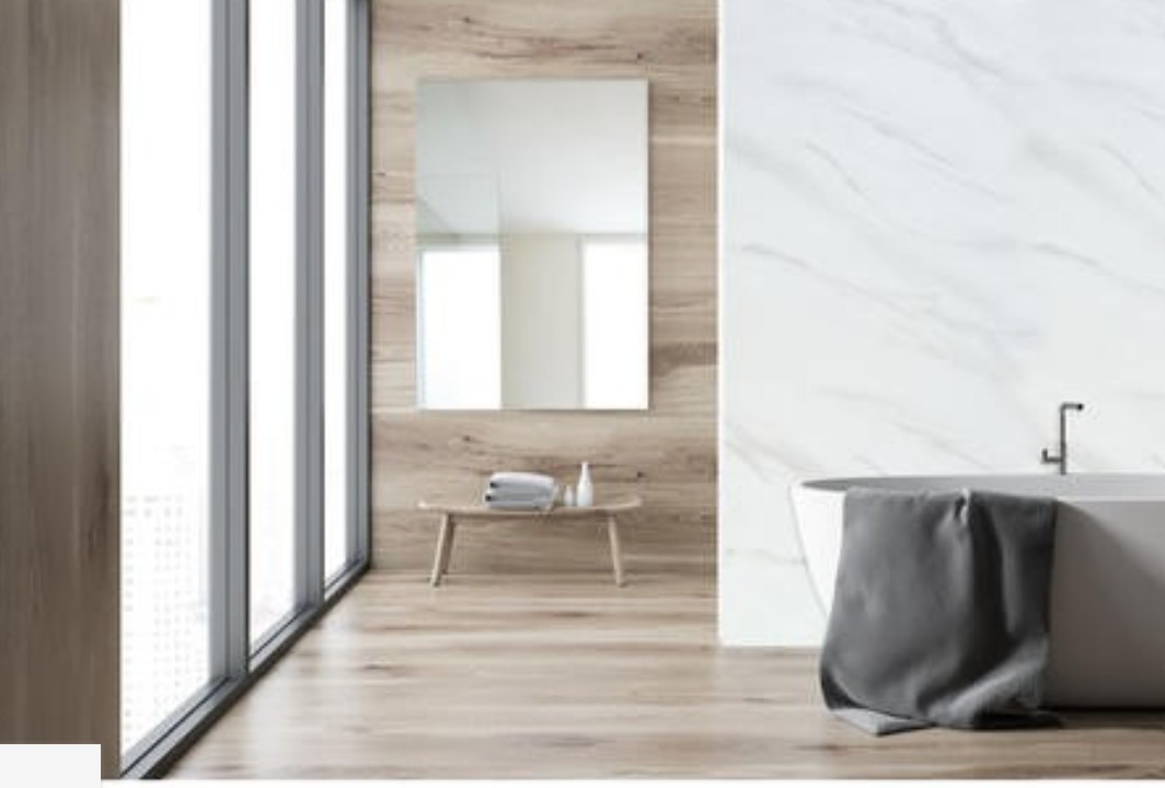 Marble Shower Niche Detail