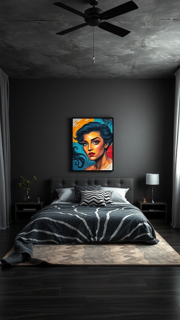 Minimal Curated Wall Art Instead of Clutter
