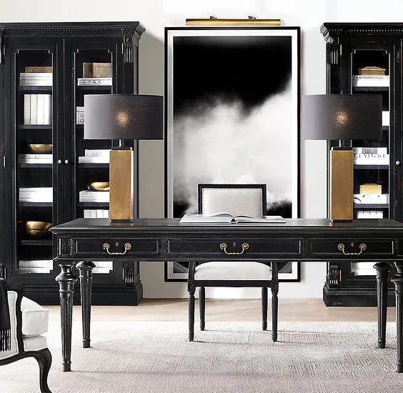 2. A Leather Executive Chair as a Statement Piece